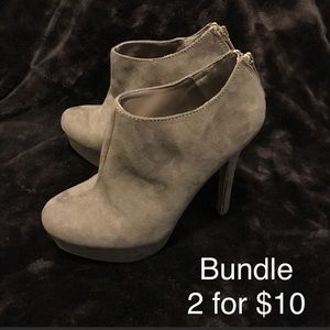 Stylish Never Worn Booties!